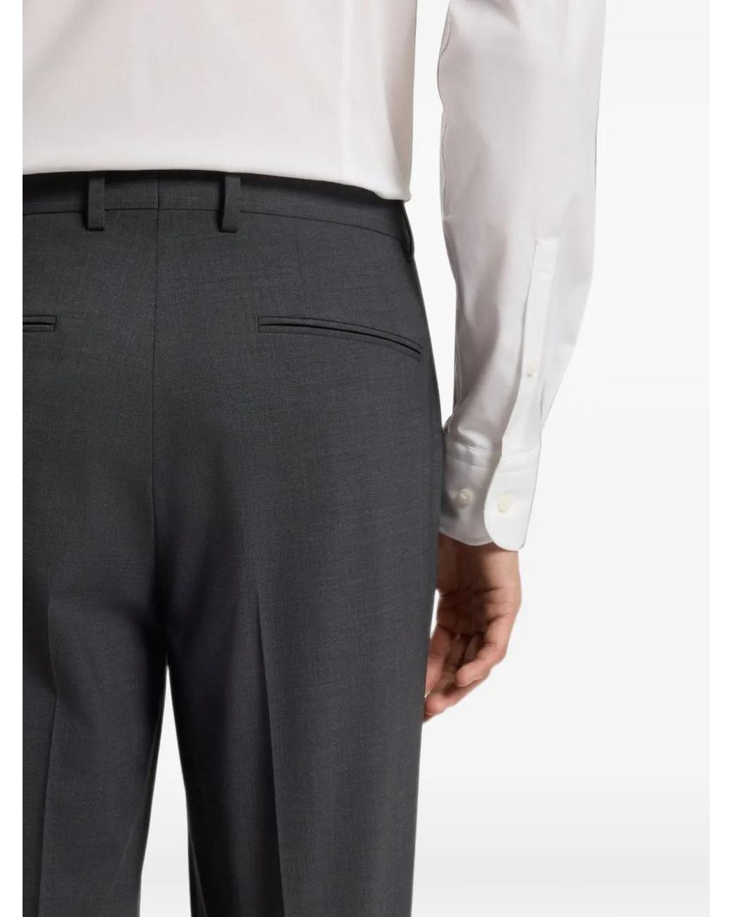 Boss Black Slim-Fit Tailored Trousers for men