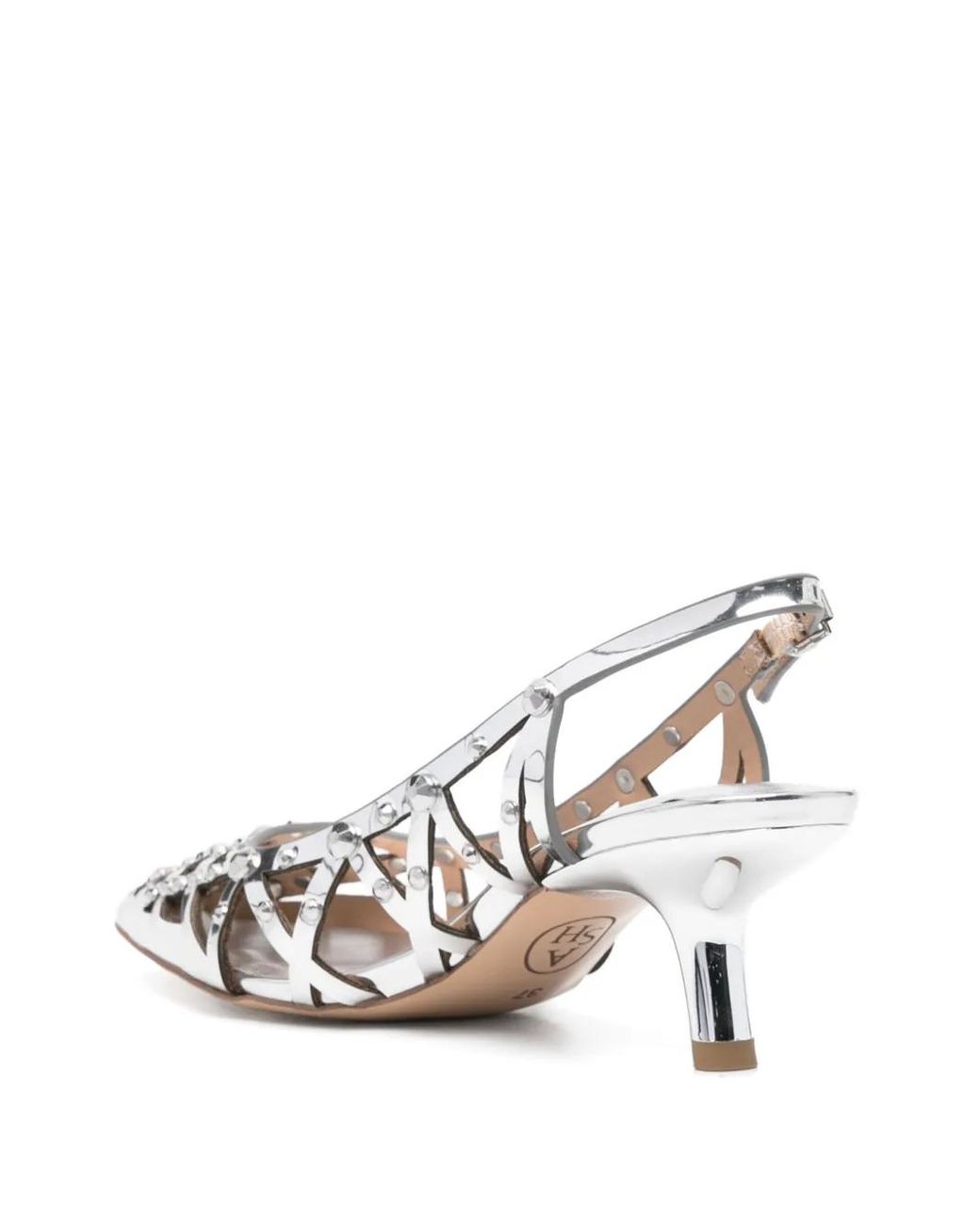 Ash White Bizarre Slingback