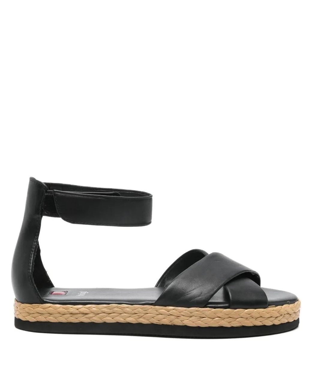 Högl Metallic Criss-Cross Ankle-Strap Sandals
