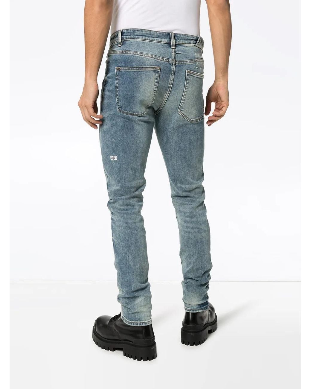 Ksubi Blue Chitch Slim-Fit Jeans for men