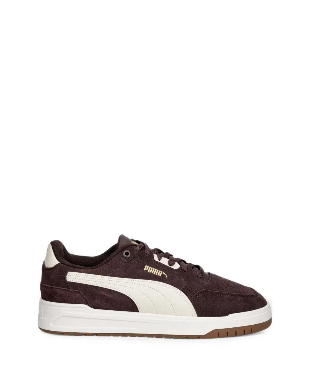 PUMA Brown Shuffle Downtown Sneakers