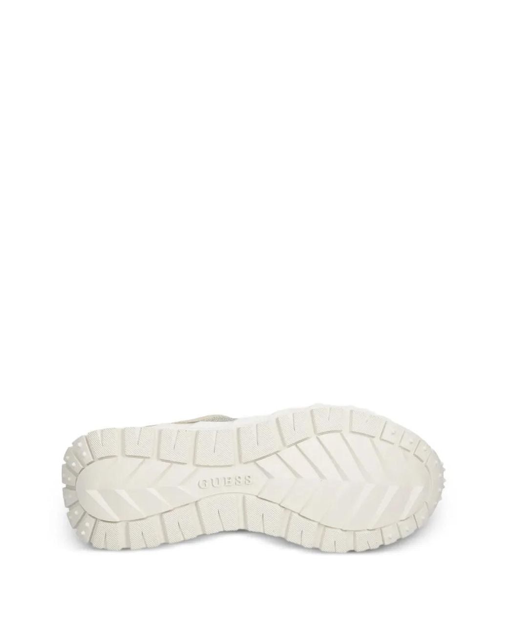 Guess White Runit 4G Logo Sneakers