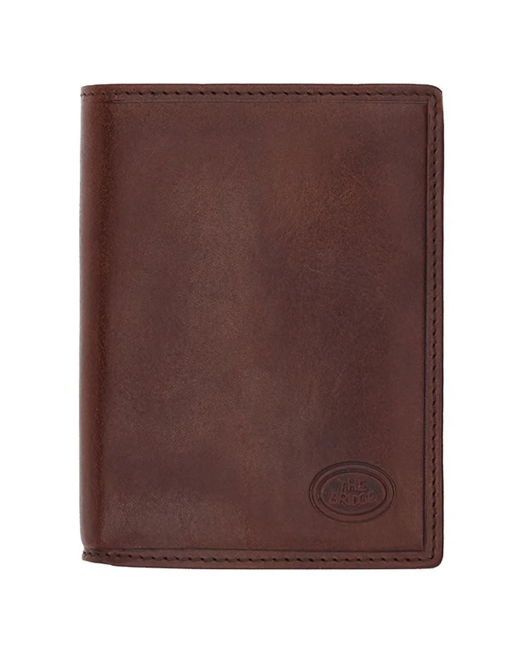 The Bridge Brown Portefeuille En Cuir À Logo Embossé for men