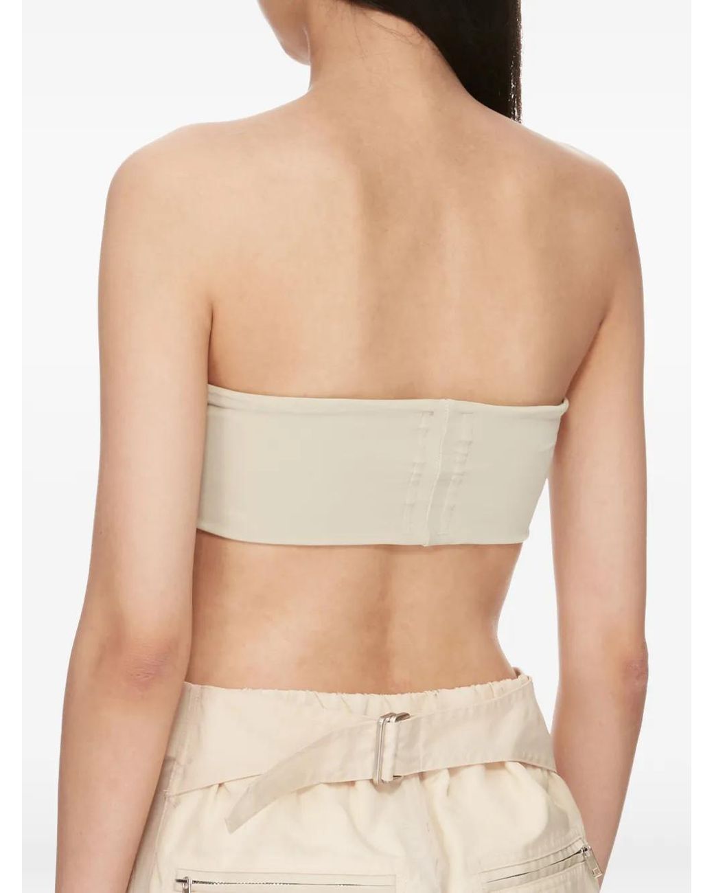 Rick Owens Natural Temple Bandeau Top