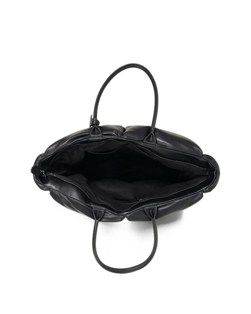 Bogner Black Gletsch Origin Amelie Padded-Leather Tote Bag