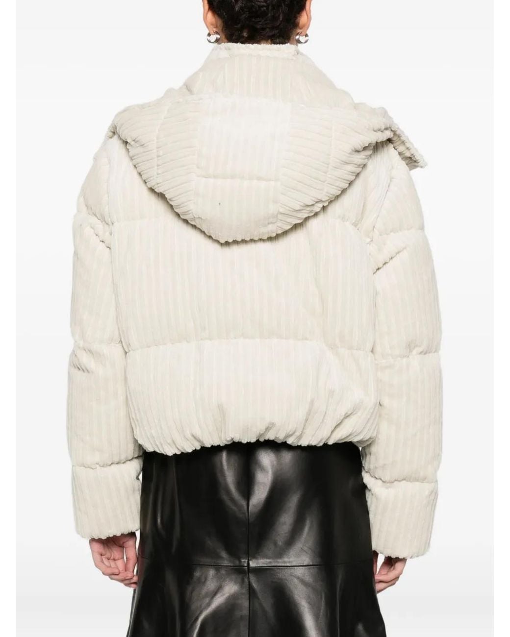 Antonelli Natural Corduroy Puffer Jacket