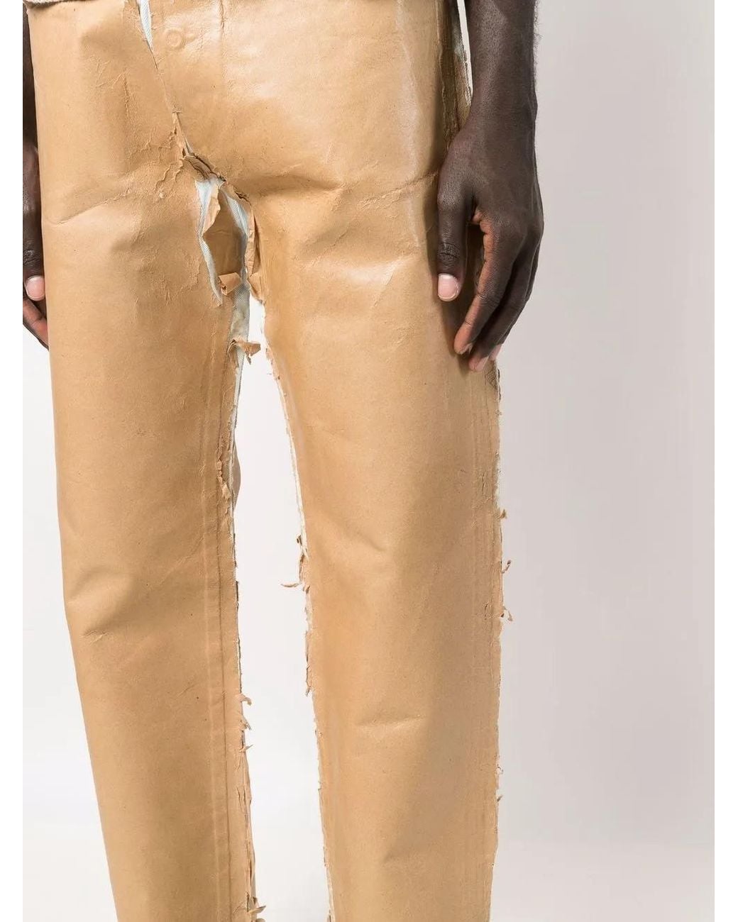 DIESEL Natural 2010-Fs1 Distressed Jeans for men