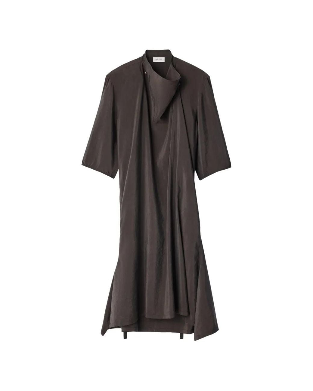 Lemaire Black Soft-Collar Dress