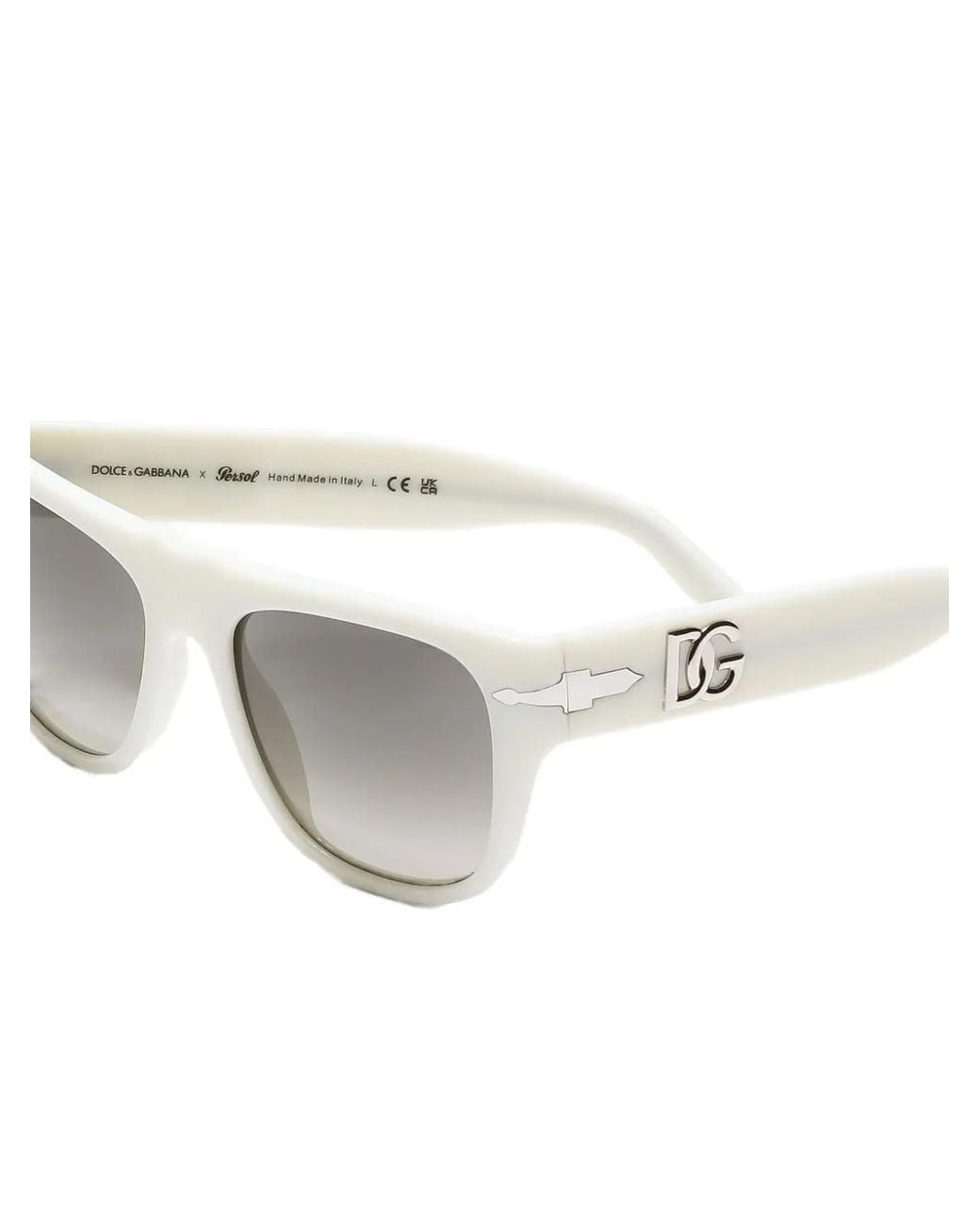 Dolce & Gabbana Gray Square-Frame Sunglasses