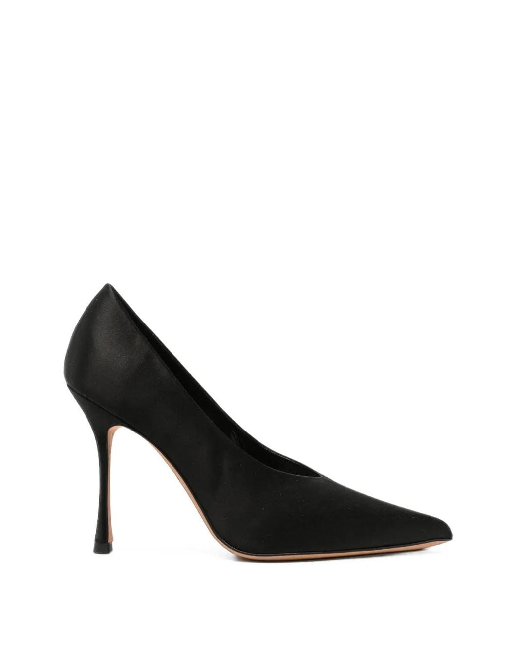 Jude Black Escarpins Kiss En Satin