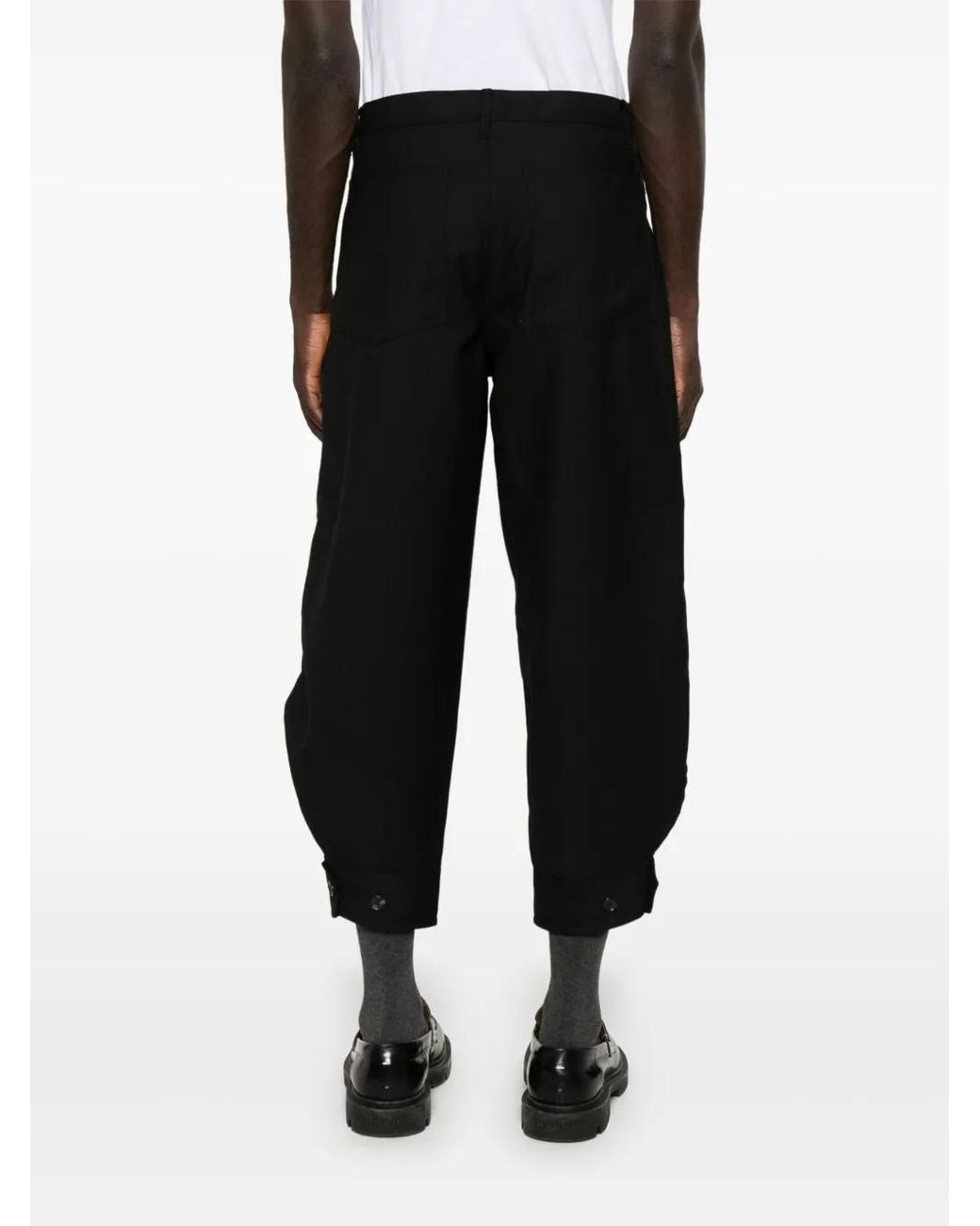 Pantalones Estilo Capri Comme des Garçons de hombre de color Black