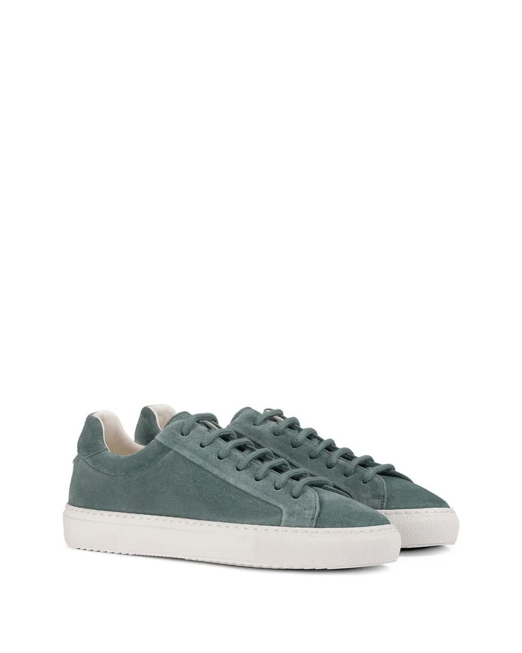 Doucal's Green Suede Sneakers