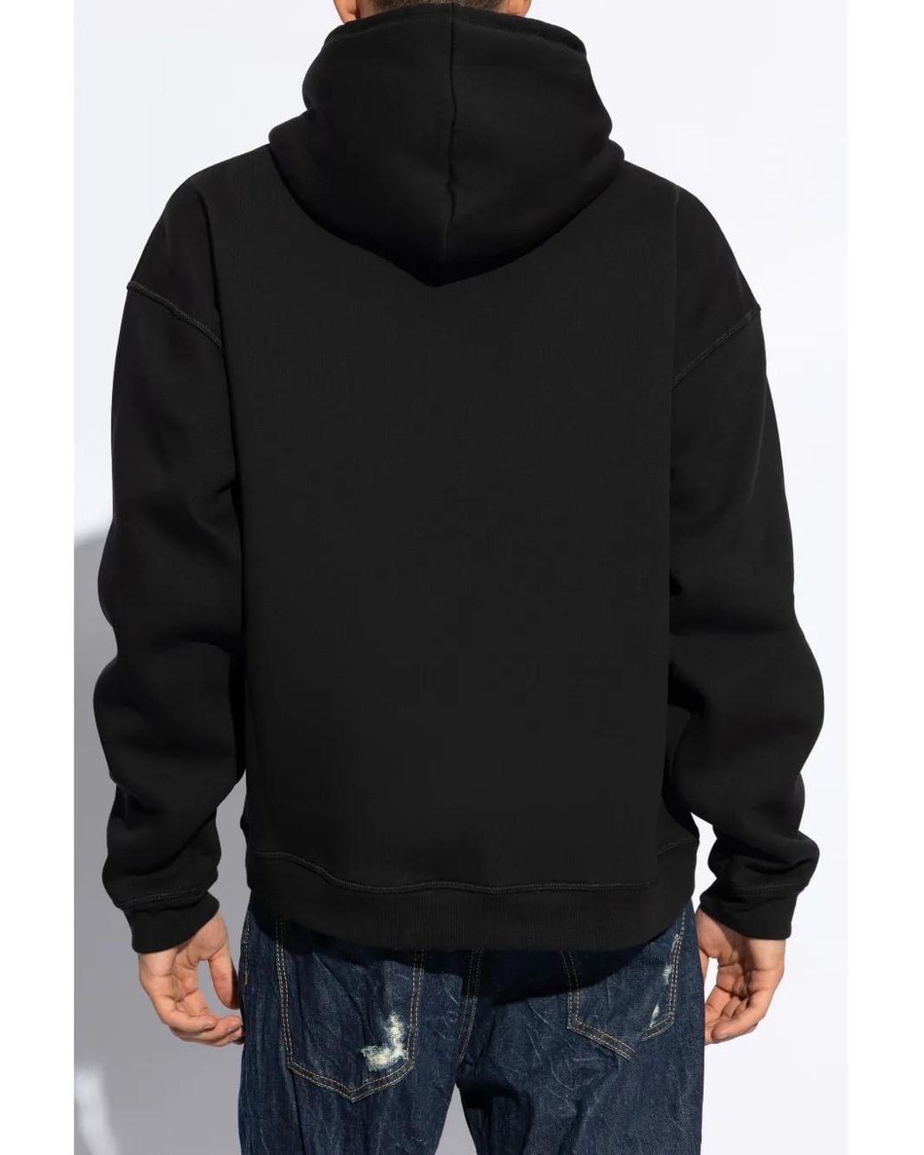 DSquared² Black Hoodies for men