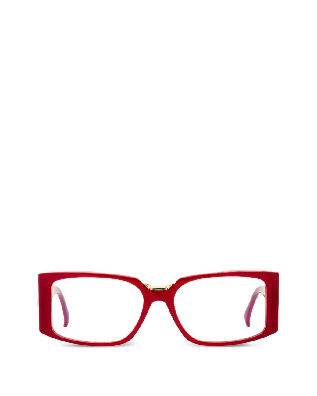 Max Mara Eyewear Red Eckige Brille