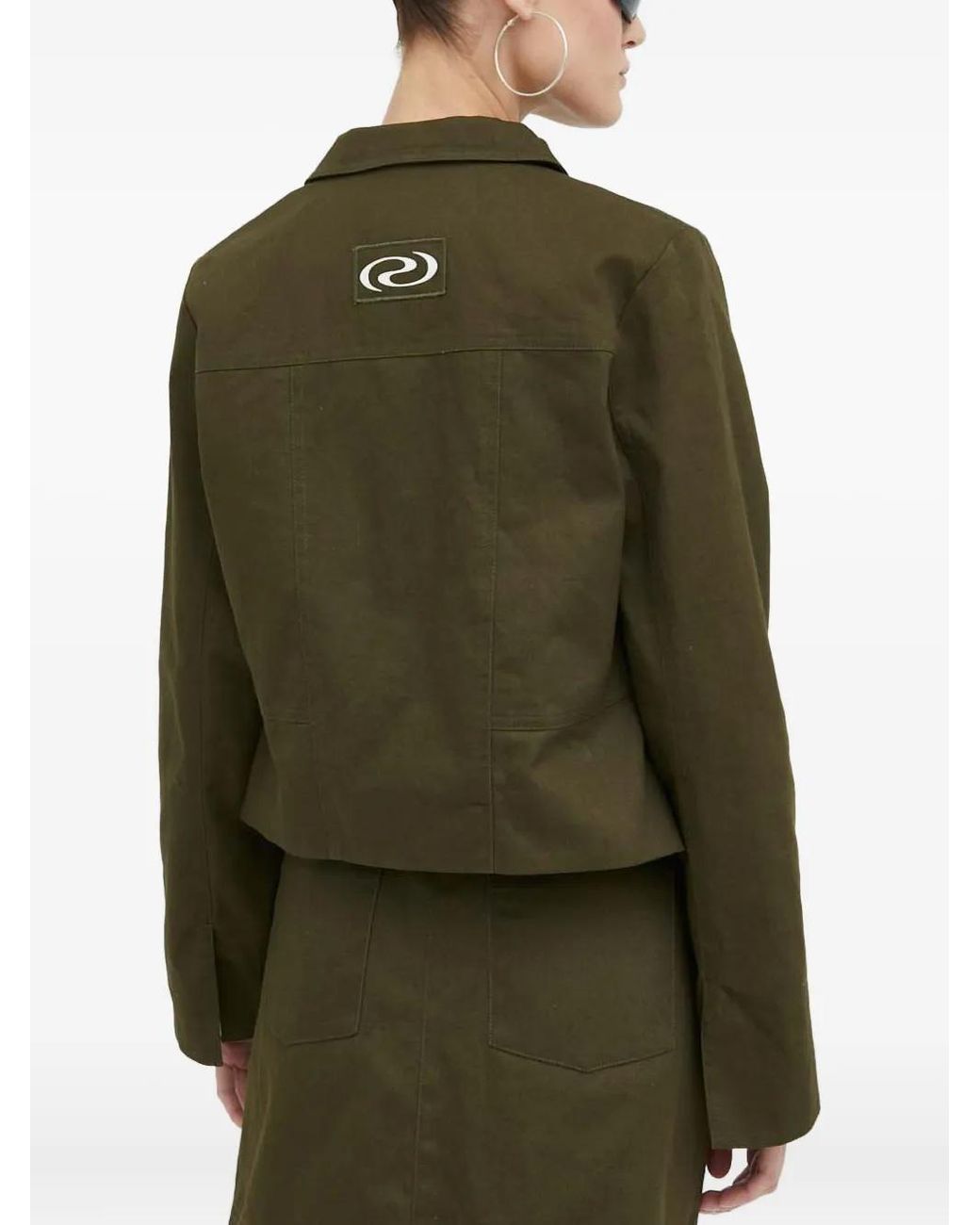 Résumé Green Organic Cotton Fitted Jacket