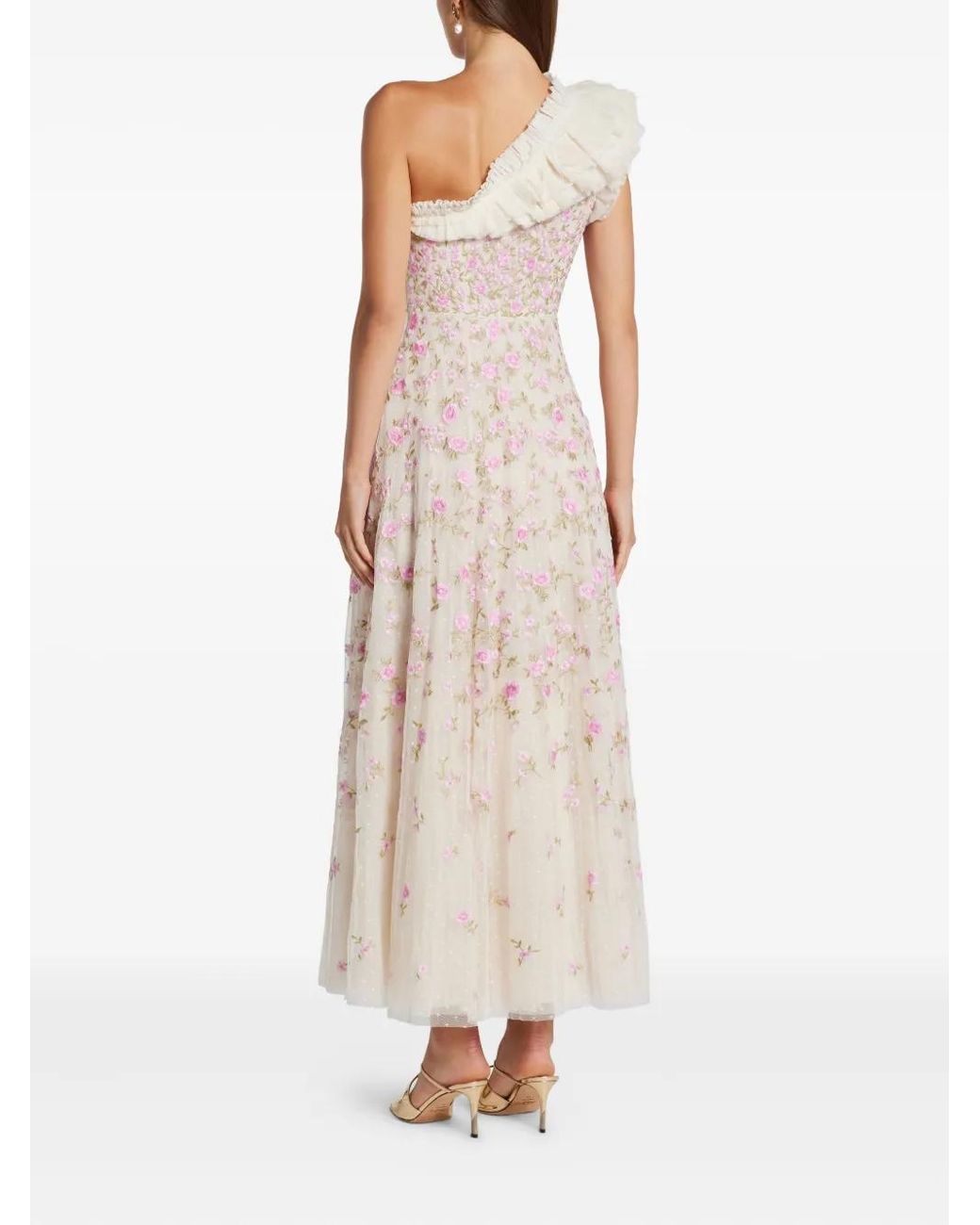 Needle & Thread Natural Lea Dress
