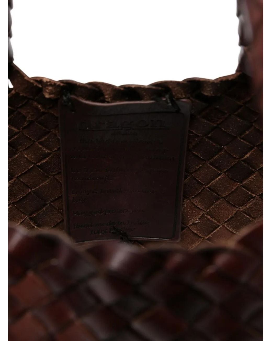 Dragon Diffusion Brown Santa Croce Small Bag