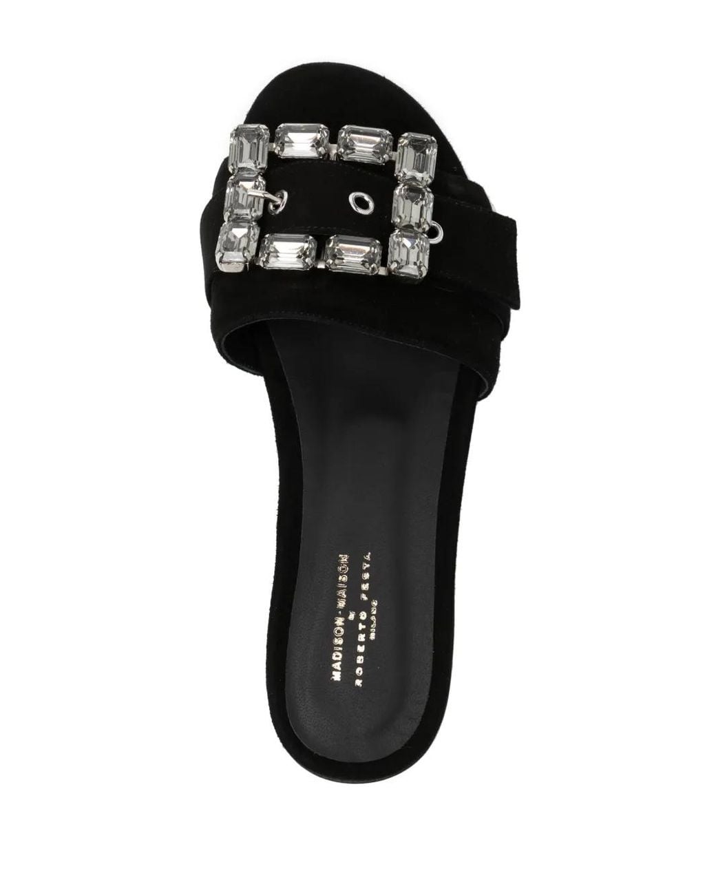 Madison Maison Black Fade Suede Sandals