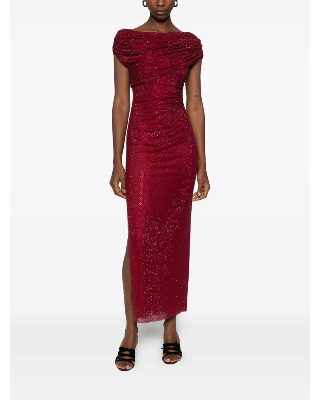 Self-Portrait Red Gowns