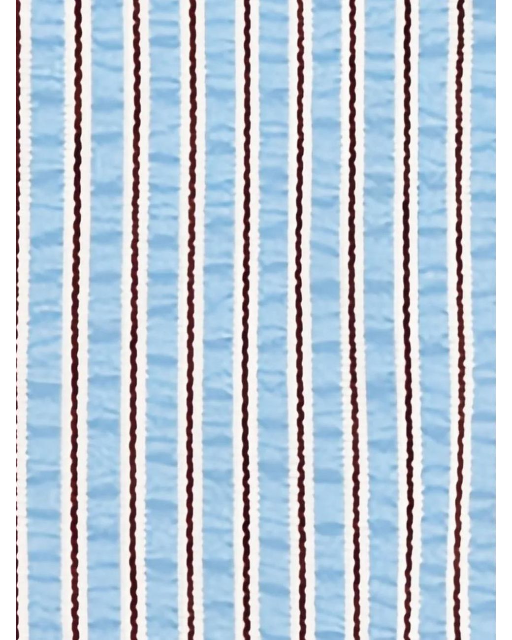 Orlebar Brown Blue Striped Swim Shorts for men