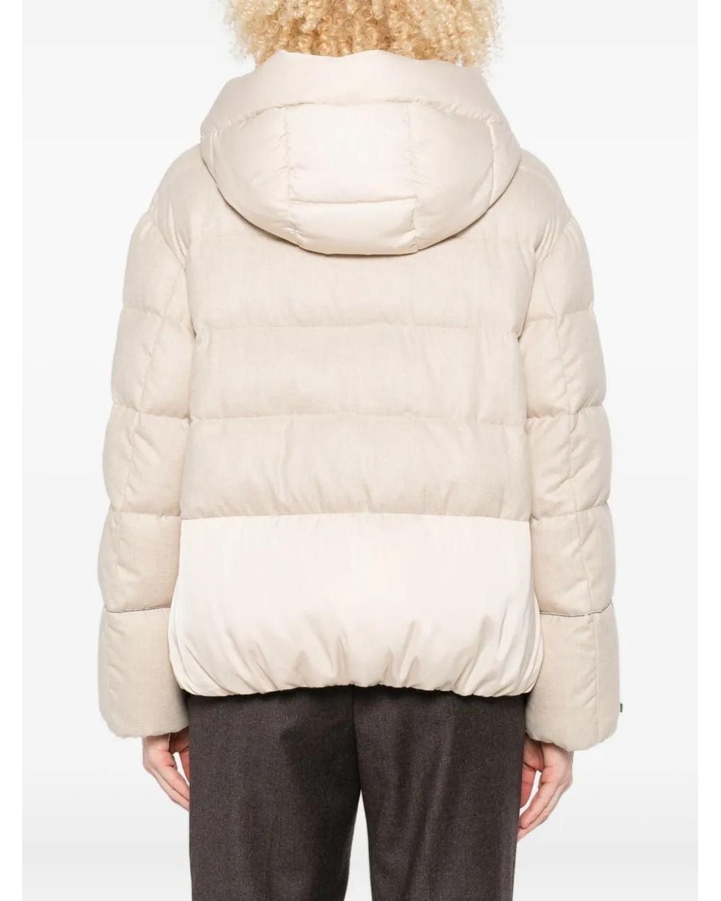 Peserico Natural Quilted Jacket