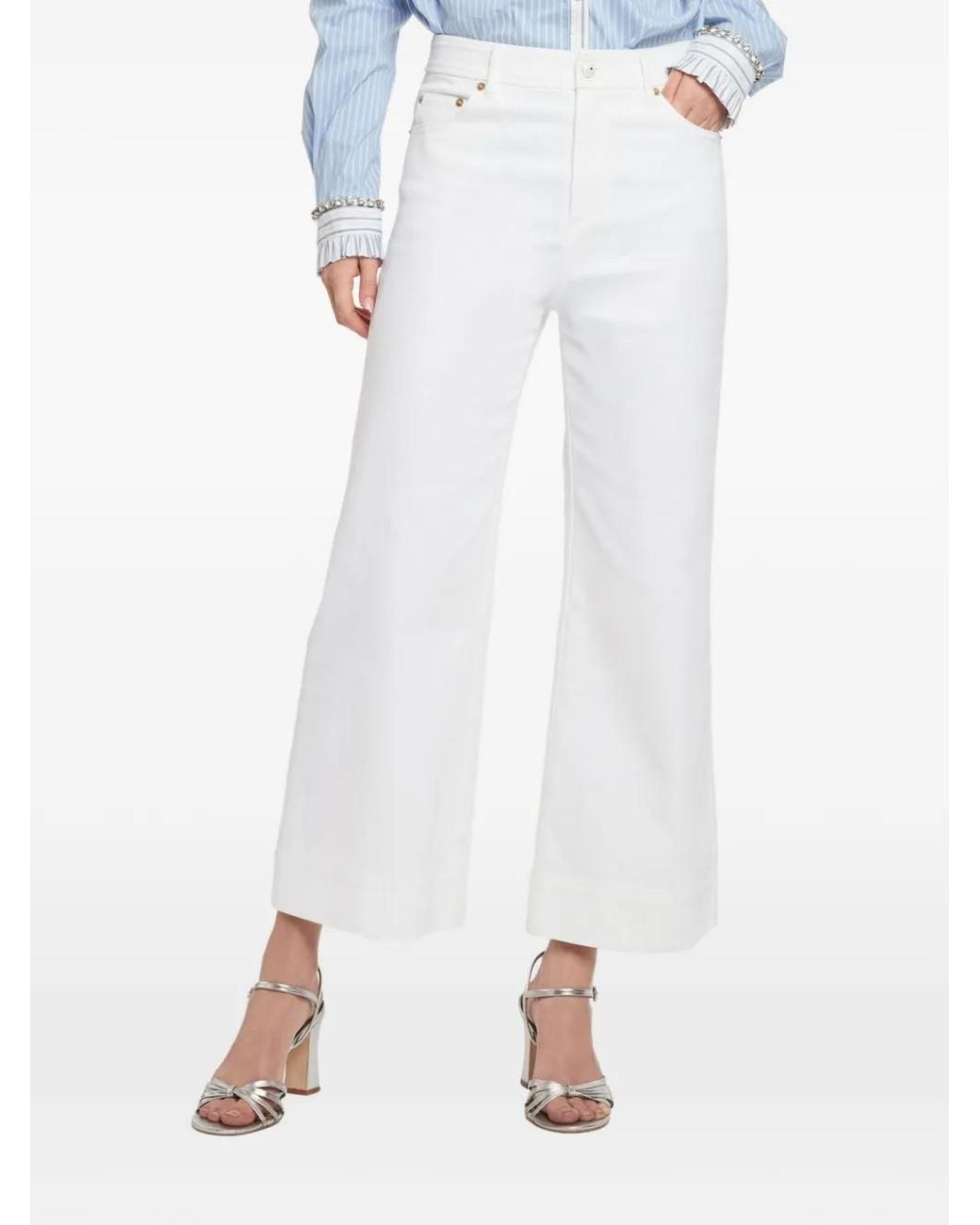 Cinq À Sept White Joey Jeans