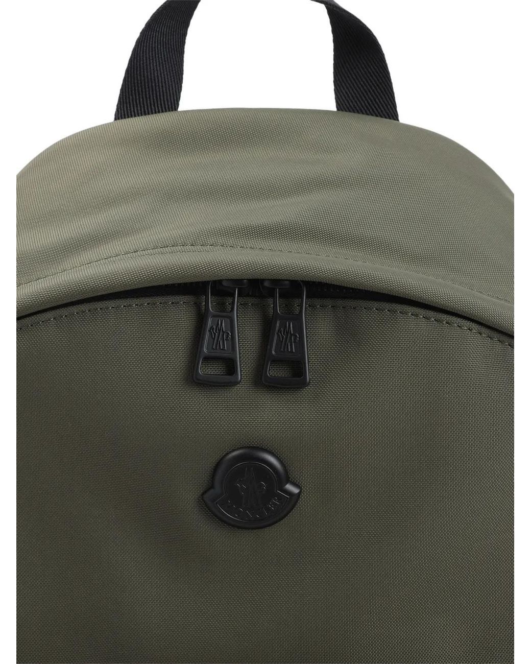 Moncler Green New Pierrick Logo-Detail Backpack for men