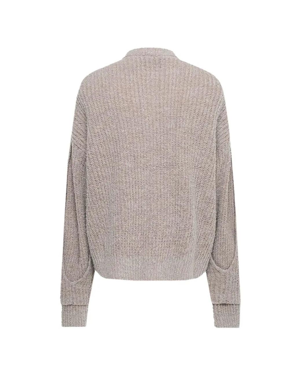 O.FILES White Buttoned Interlaced Cardigan for men