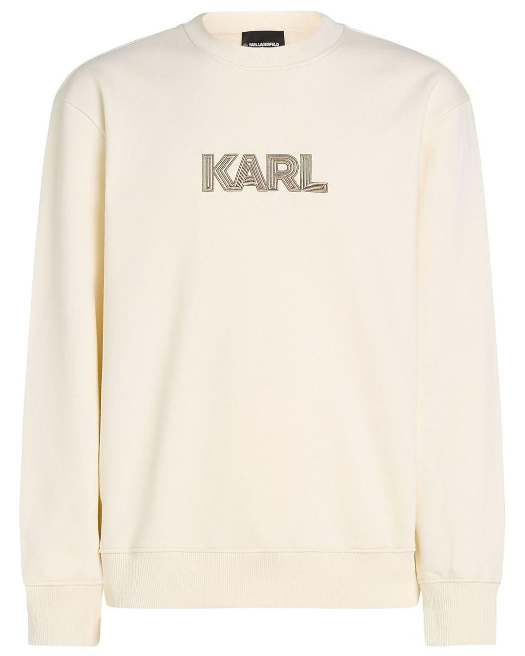 Karl lagerfeld yellow sweatshirt best sale