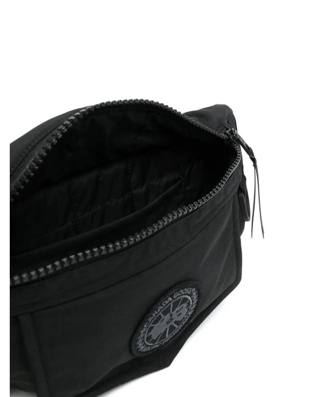 Canada Goose Black Cordura Waterproof Belt Bag