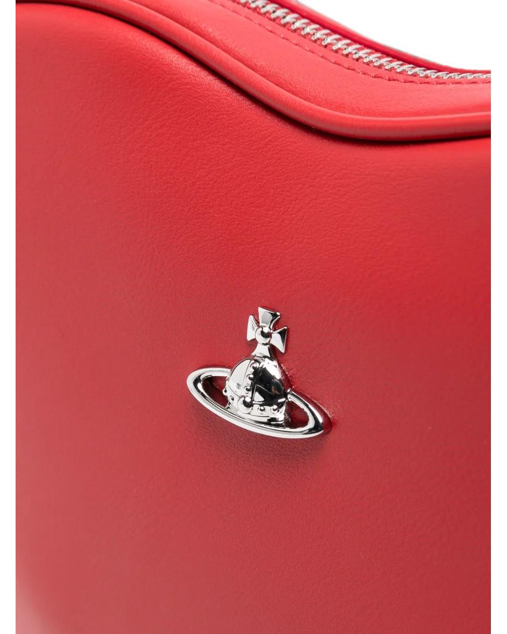 Vivienne Westwood Red Alexa Heart-Shaped Crossbody Bag