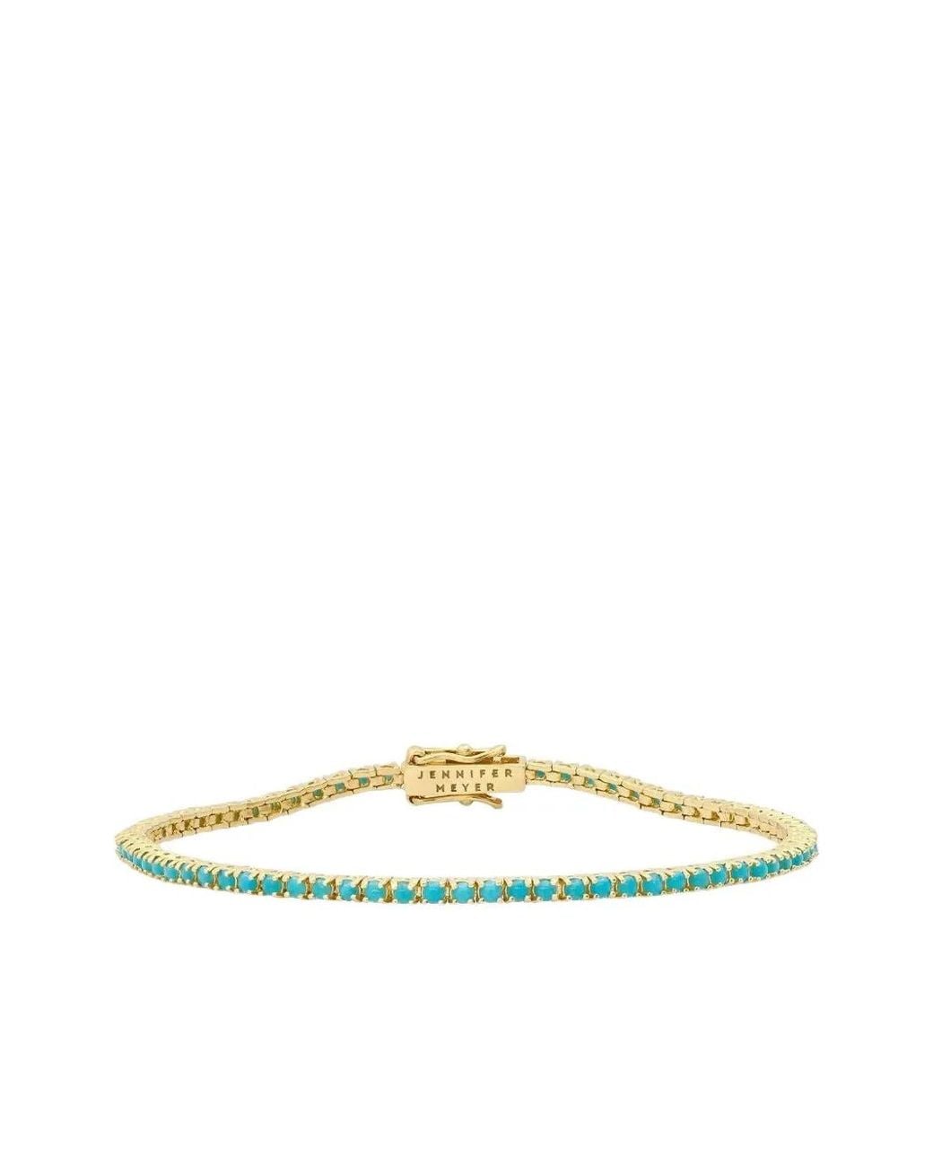 Jennifer Meyer White 18K Tennis Bracelet
