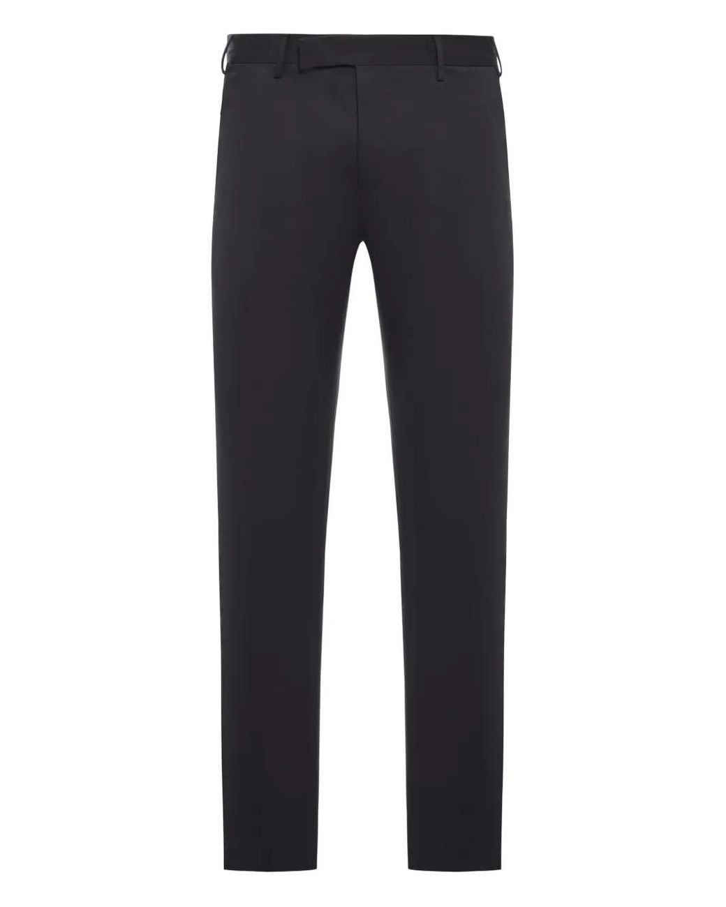 PT Torino Blue Cotton Trousers for men