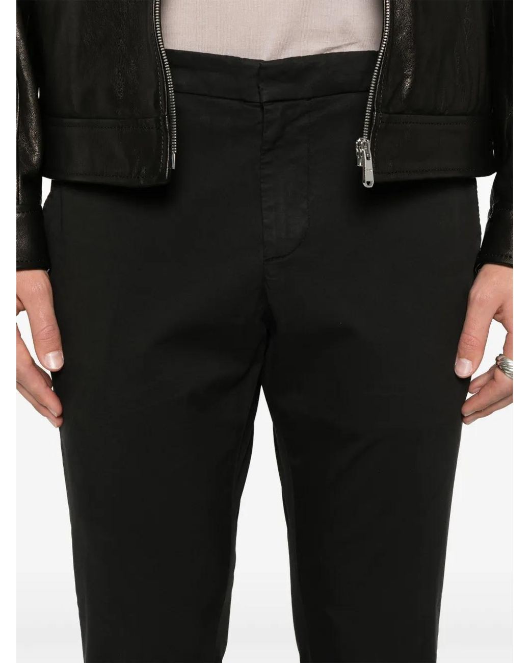 Dondup Black Gaubert Chinos for men
