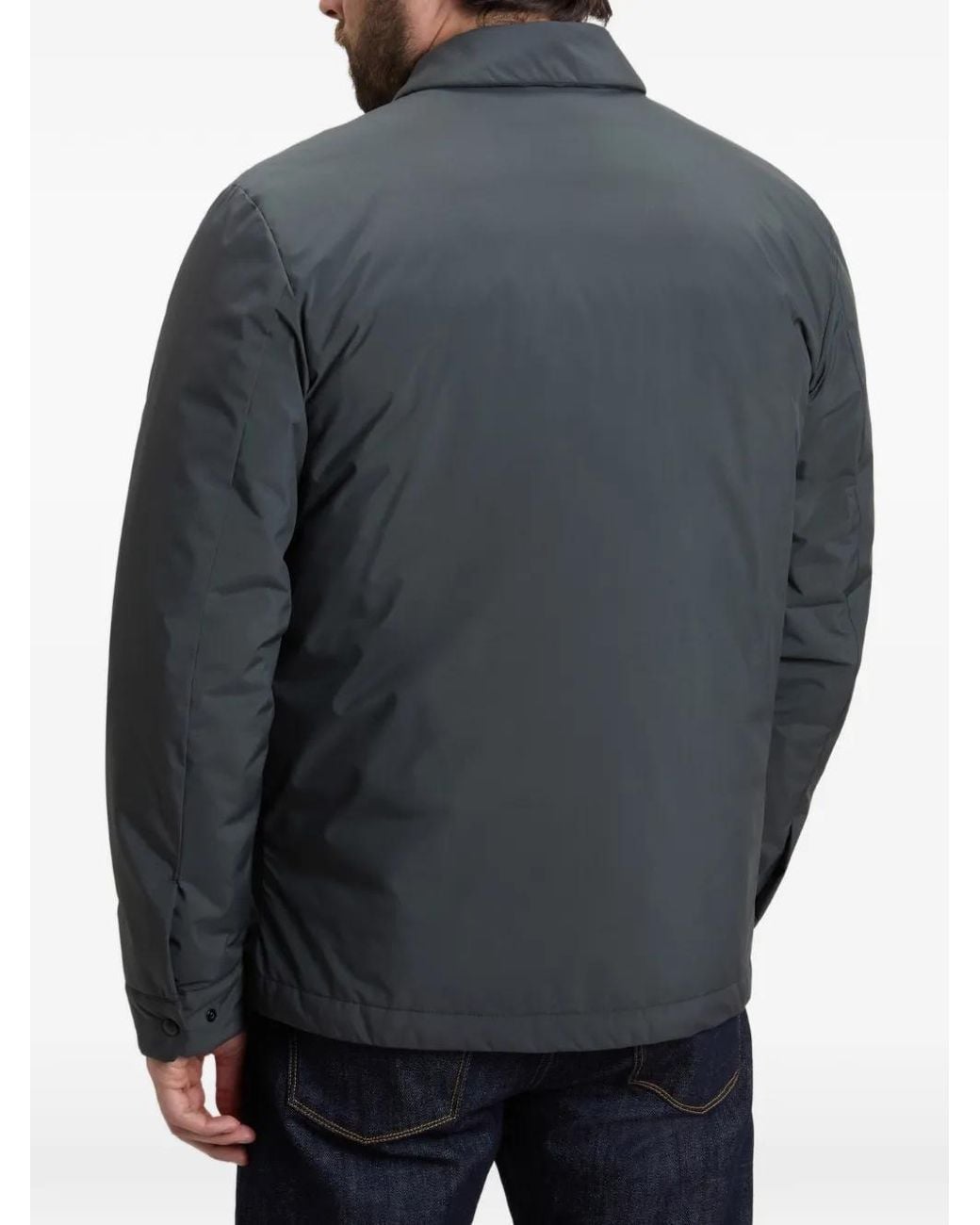 Woolrich Gray Surchemise Cloud for men