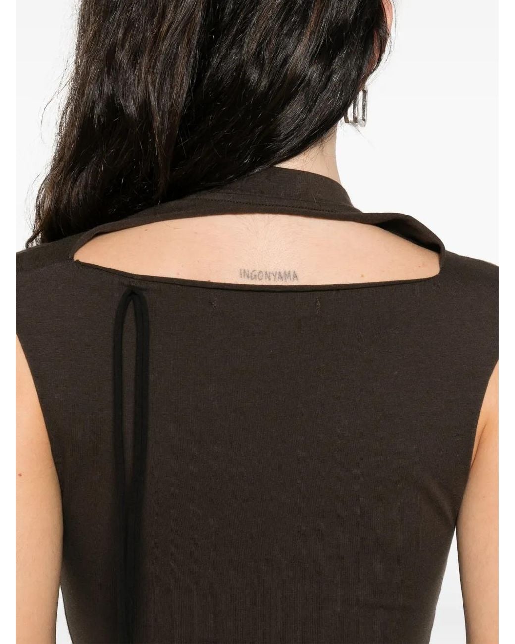 OTTOLINGER Black Cut-Out Dress