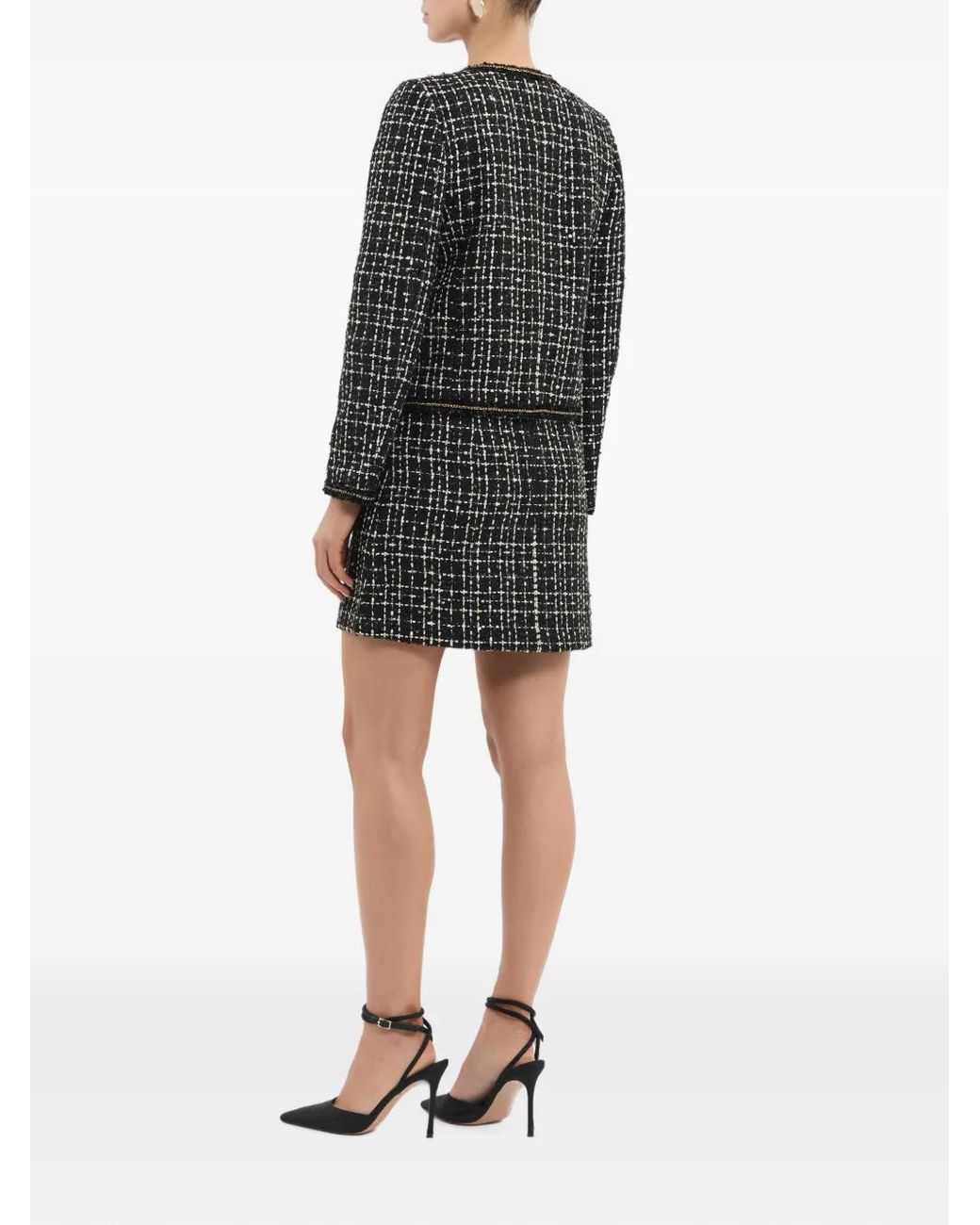 Rebecca Vallance Black Jupe Meringue