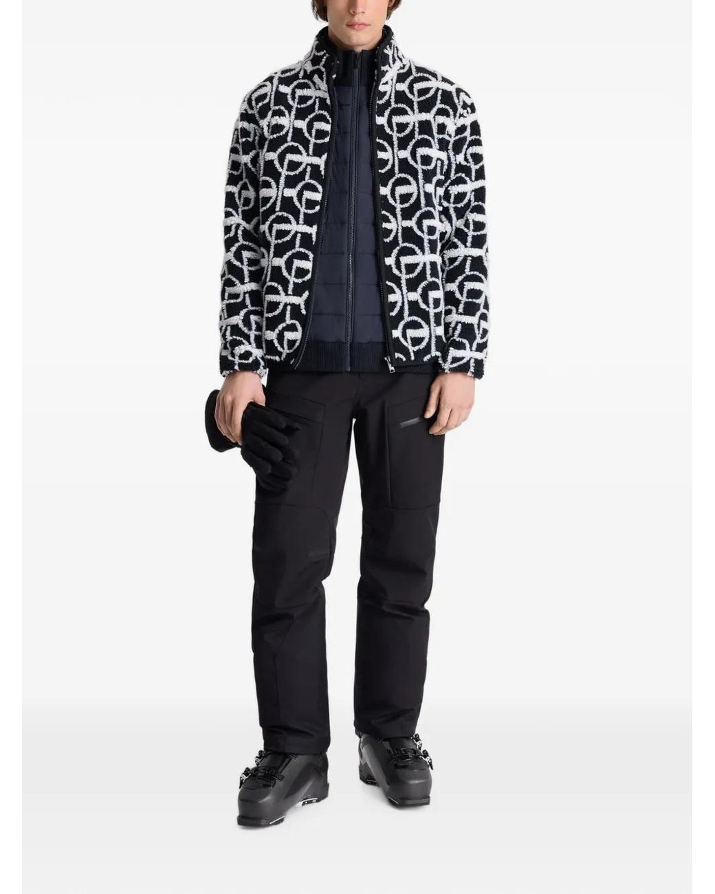 Fusalp Black Fristor Mono Jacket for men
