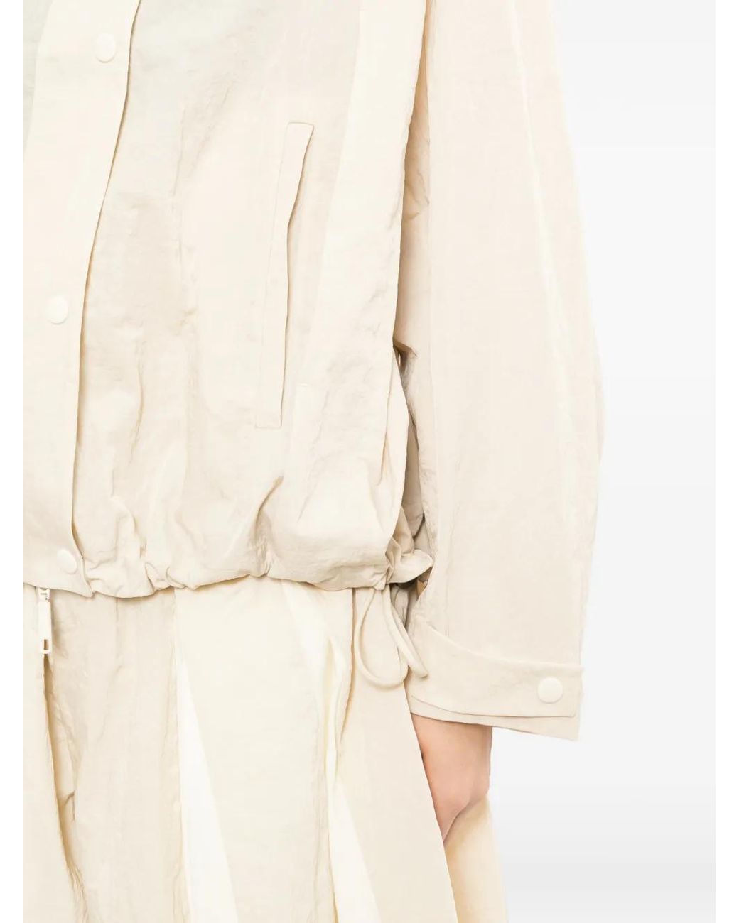 COTEMP Natural Drawstring-Waist Jacket