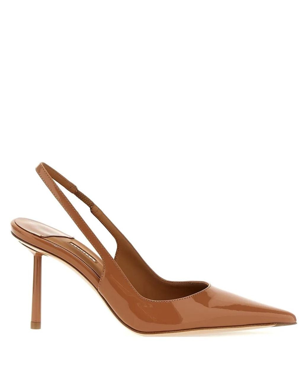 Le Silla Brown 80Mm Bella Pumps