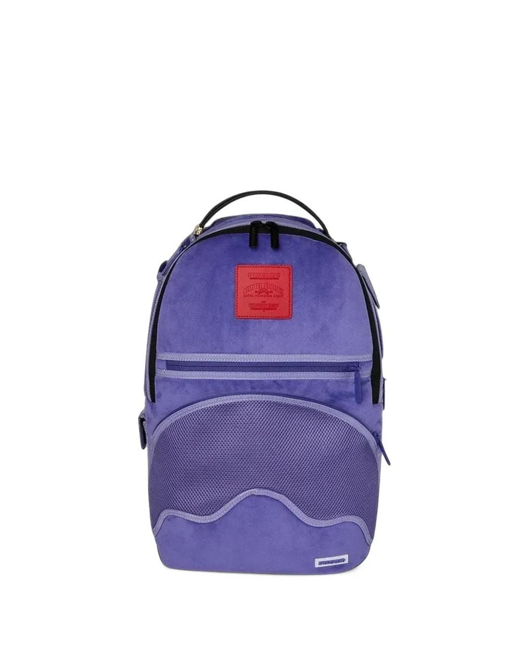 Sprayground Blue Reverse Mode Checkered Backpack for men