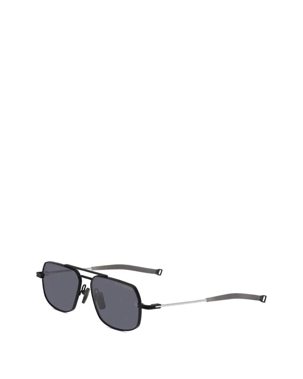 Dita Eyewear White Lsa-151 Geometric-Frame Sunglasses