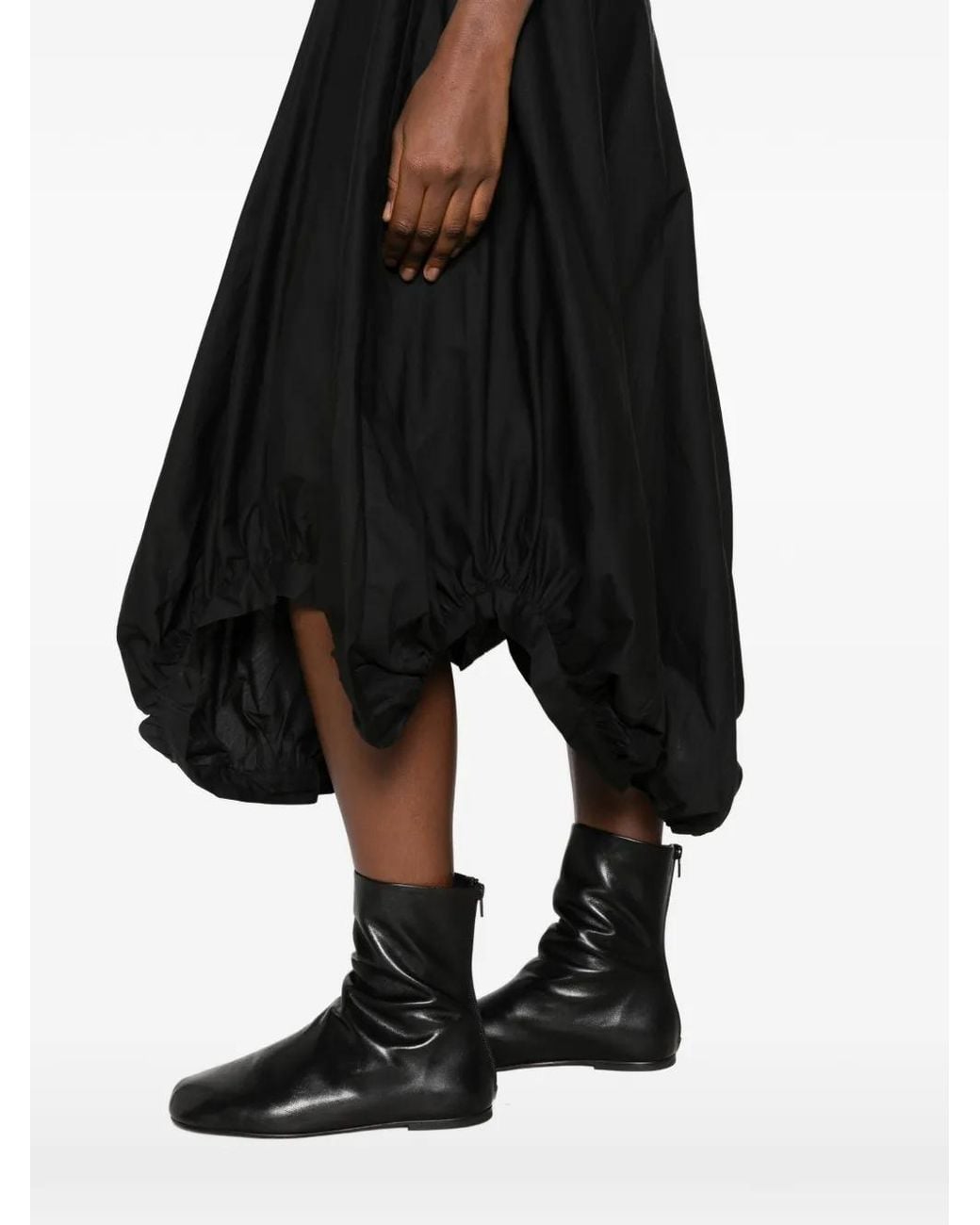 GIMAGUAS Black Samba Midi Dress