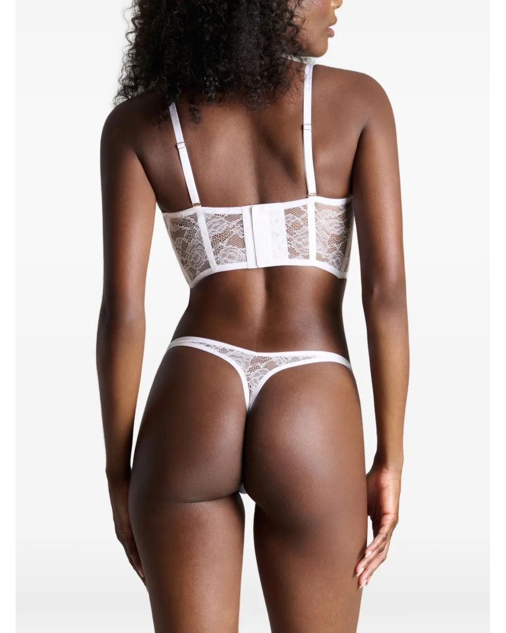String Flashback Maison Close en coloris White