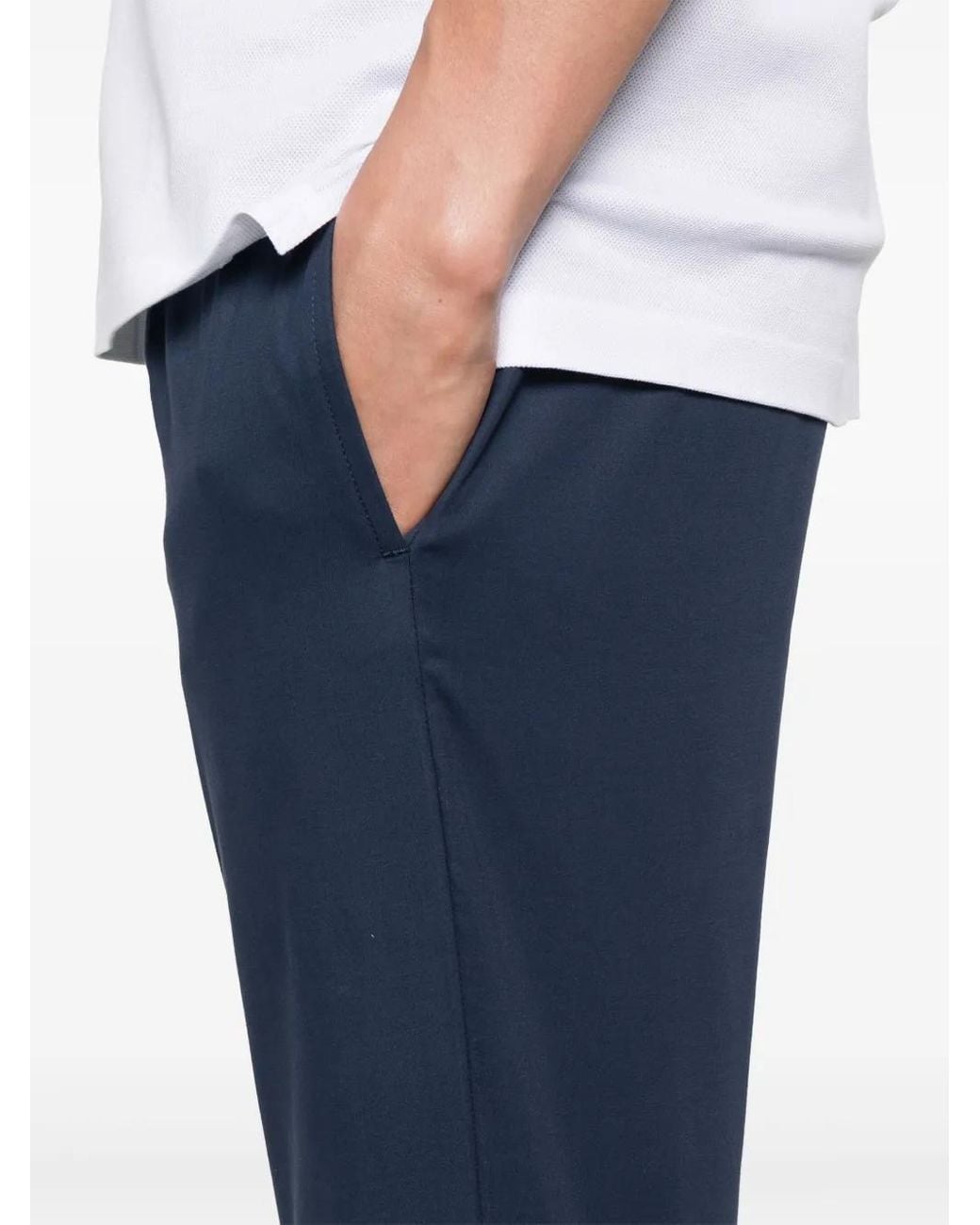 Ralph Lauren Blue Straight-Leg Trousers for men