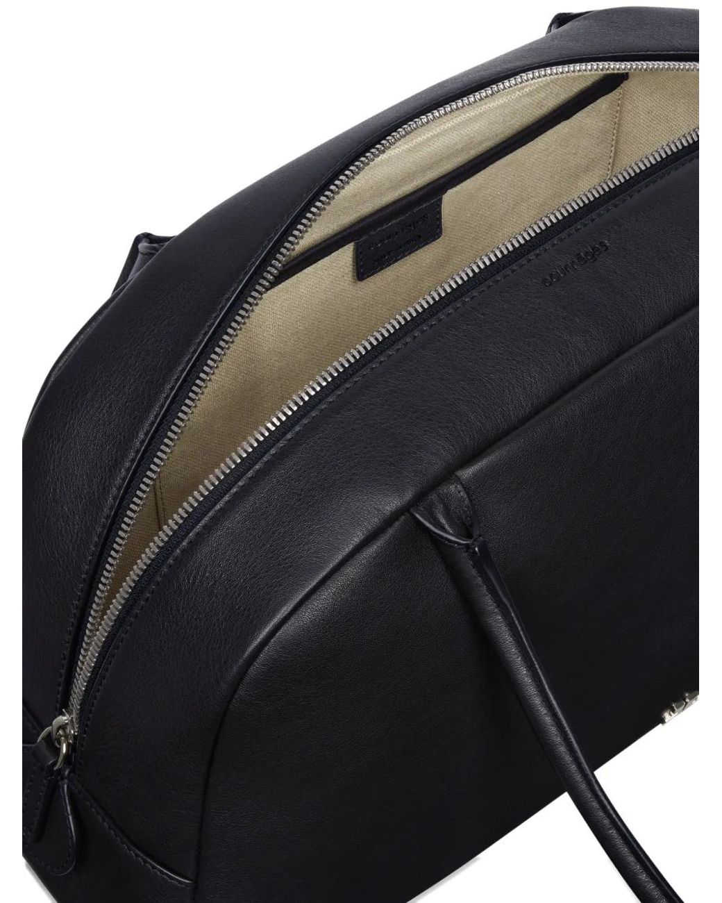 Courreges Black Monday Leather Bag
