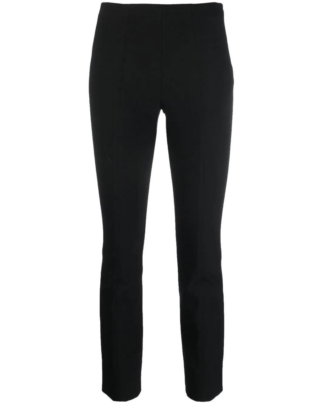 Vince Black Slim-Fit Pull-On Trousers