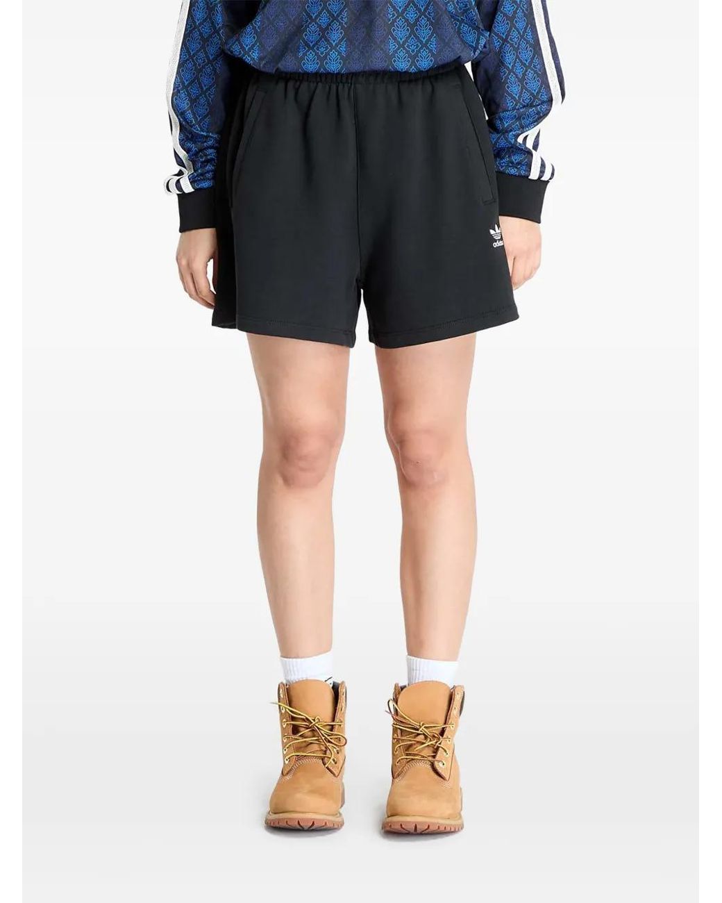Adidas Blue Logo Essential Shorts