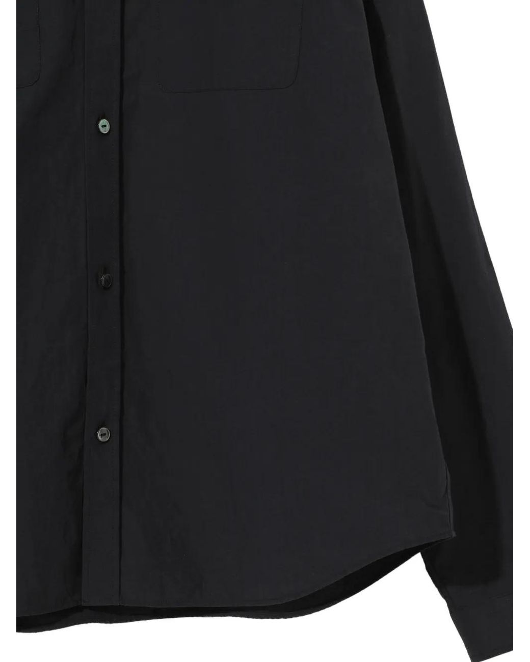 Undercover Black Button-Fastening Cotton Shirt for men