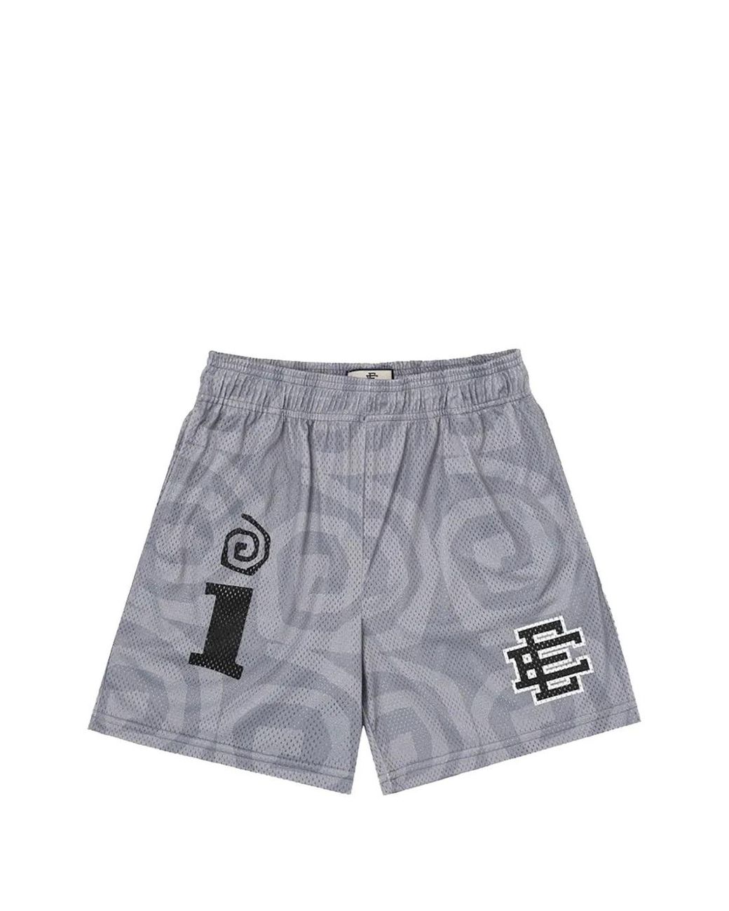 Eric Emanuel Gray X Interscope Records Logo-Print Mesh Shorts for men